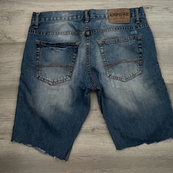 Aeropostale men’s cut off jean shorts size 30 - Picture 2 of 2